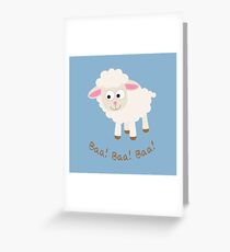 Baa! Baa! Baa! Greeting Card