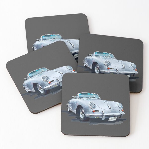 Item preview, Classic Silver Porsche designed and sold by Emily Kalina.
