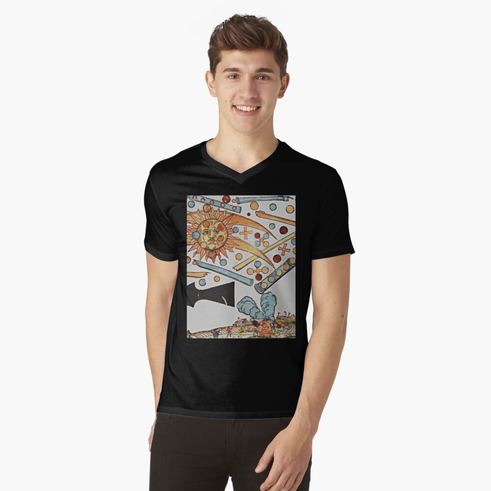 Item preview, V-Neck T-Shirt designed and sold by TheWitchsWolf.