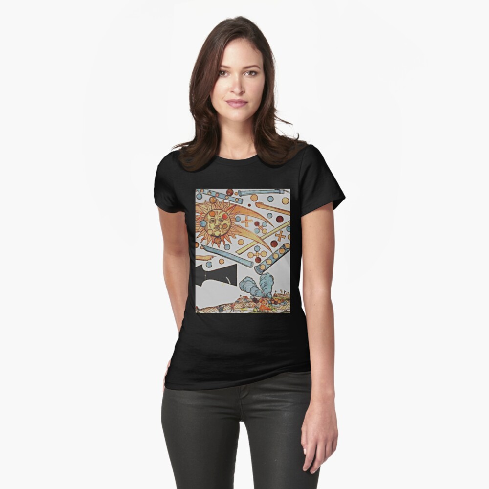 Item preview, Fitted T-Shirt designed and sold by TheWitchsWolf.