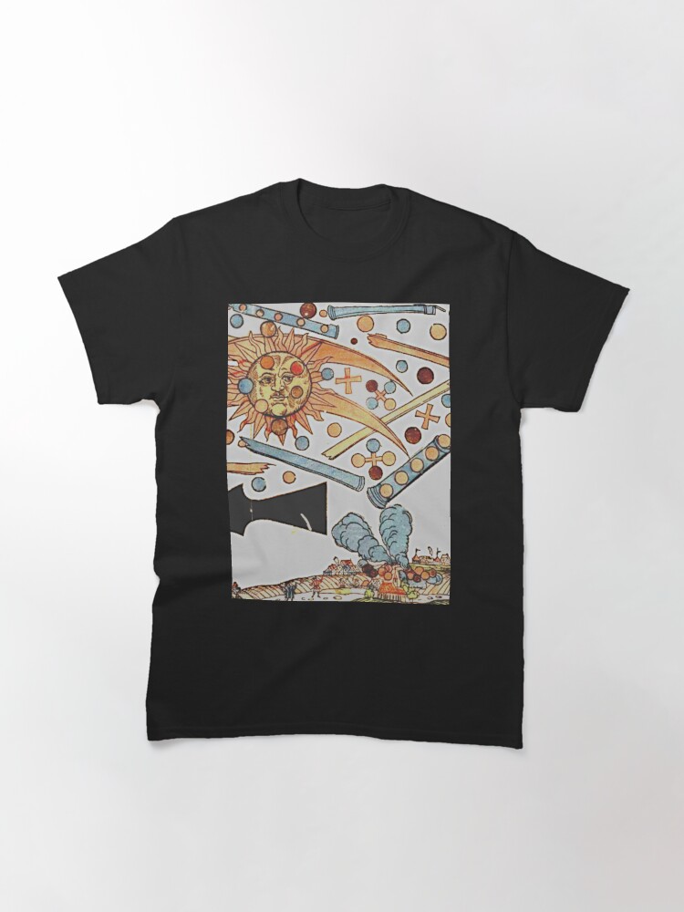 Thumbnail 3 of 7, Classic T-Shirt, Celestial Phenomenon Over Nuremberg designed and sold by TheWitchsWolf.