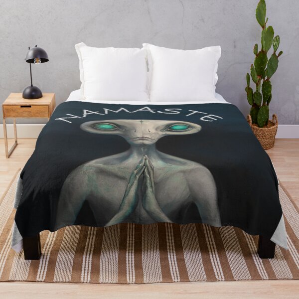 Item preview, Namaste Meditating Alien Design designed and sold by Tr4velingCo.
