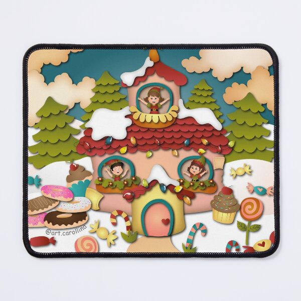 Item preview, Christmas Elf Sugar House designed and sold by ArtCarollina.