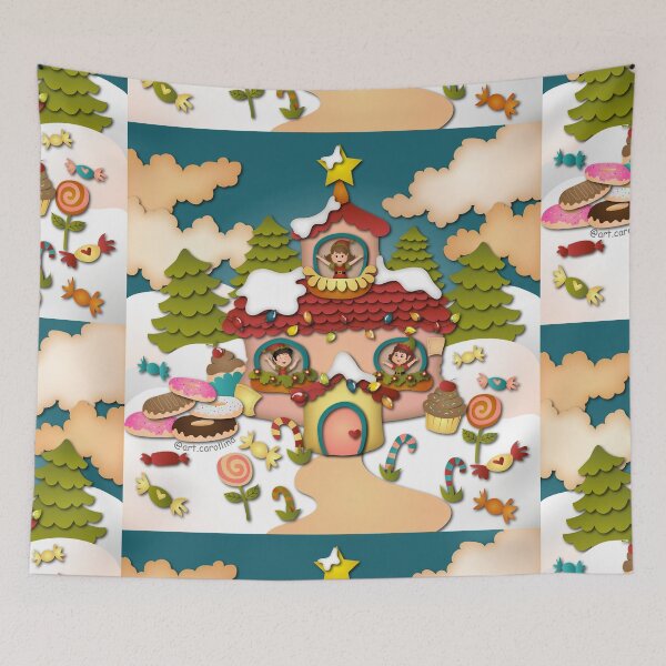Item preview, Christmas Elf Sugar House designed and sold by ArtCarollina.