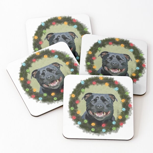 Item preview, Pittie Navidad designed and sold by mclaurin612.