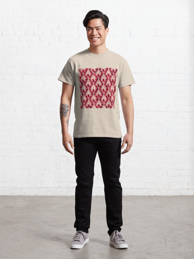 Alternate view of Pomegranate seeds #DeepDream Classic T-Shirt