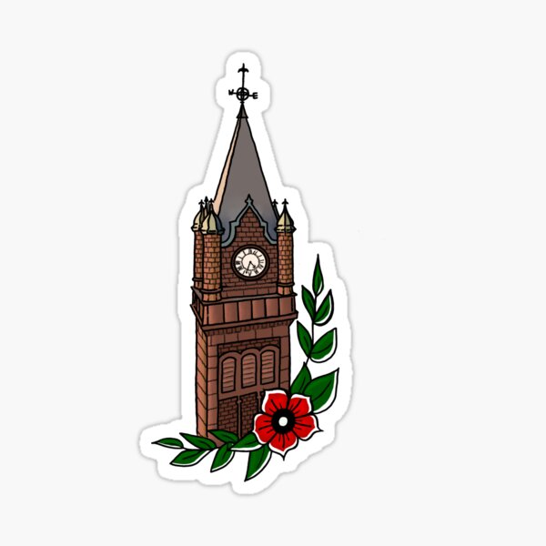 Vista previa del artículo con la obra «Torre del reloj de Mount Holyoke College», diseñado y vendido por Clara-francis.