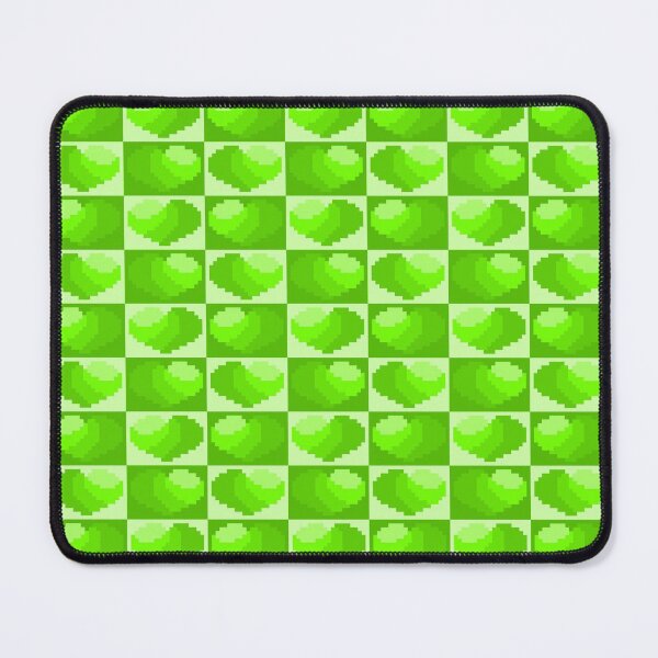 Item preview, Perfect Little Green Pixel Hearts designed and sold by rin3d .