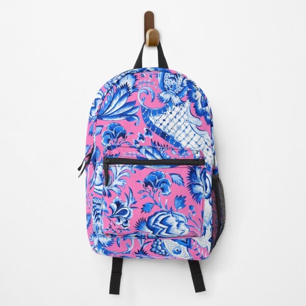 Item preview, Chinoiserie Pattern - Pink & Blue designed and sold by kathrynchill.