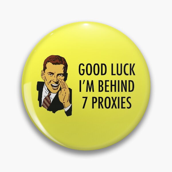 Item preview, Good Luck, I'm Behind 7 Proxies designed and sold by Meme Economy.