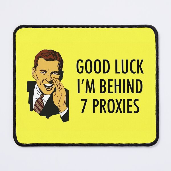 Item preview, Good Luck, I'm Behind 7 Proxies designed and sold by Meme Economy.