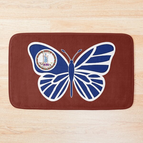 Item preview, State of Virginia Flag Butterfly 2 designed and sold by Gsallicat.