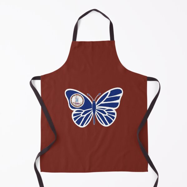 Item preview, State of Virginia Flag Butterfly 2 designed and sold by Gsallicat.