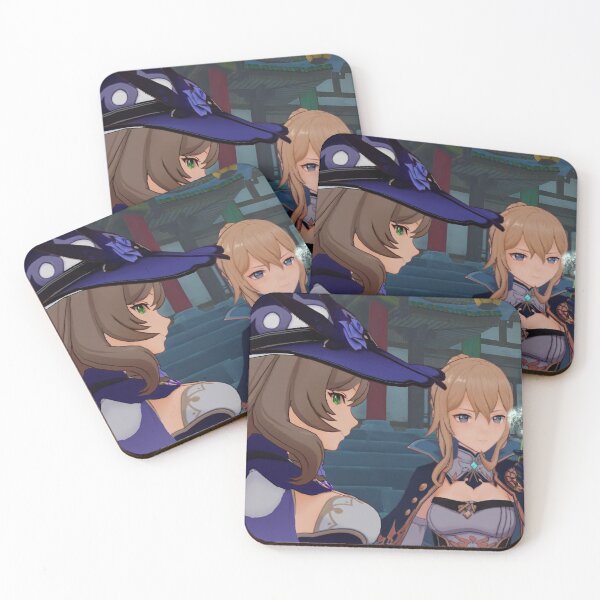 Item preview, Lisa and Jean Genshin Impact designed and sold by akumayoshop.