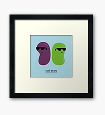 Cool Beans Framed Print