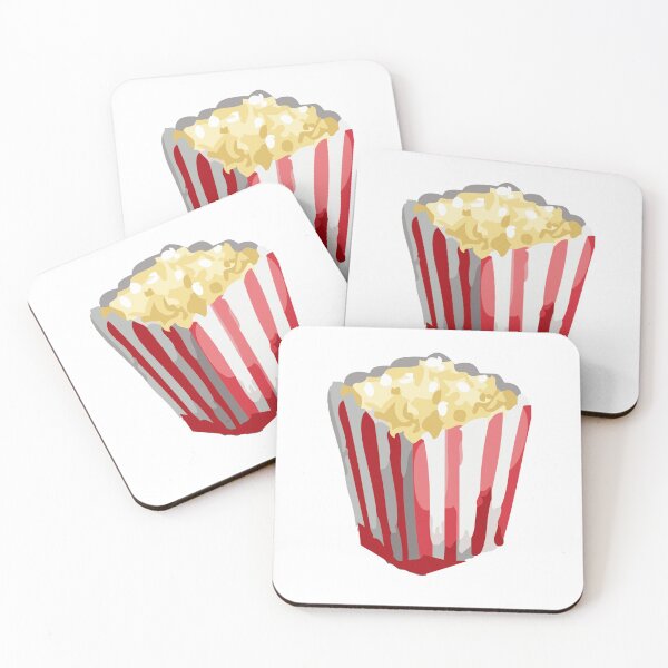Item preview, WATERCOLOR CINEMA POPCORN designed and sold by SamiJanelle.