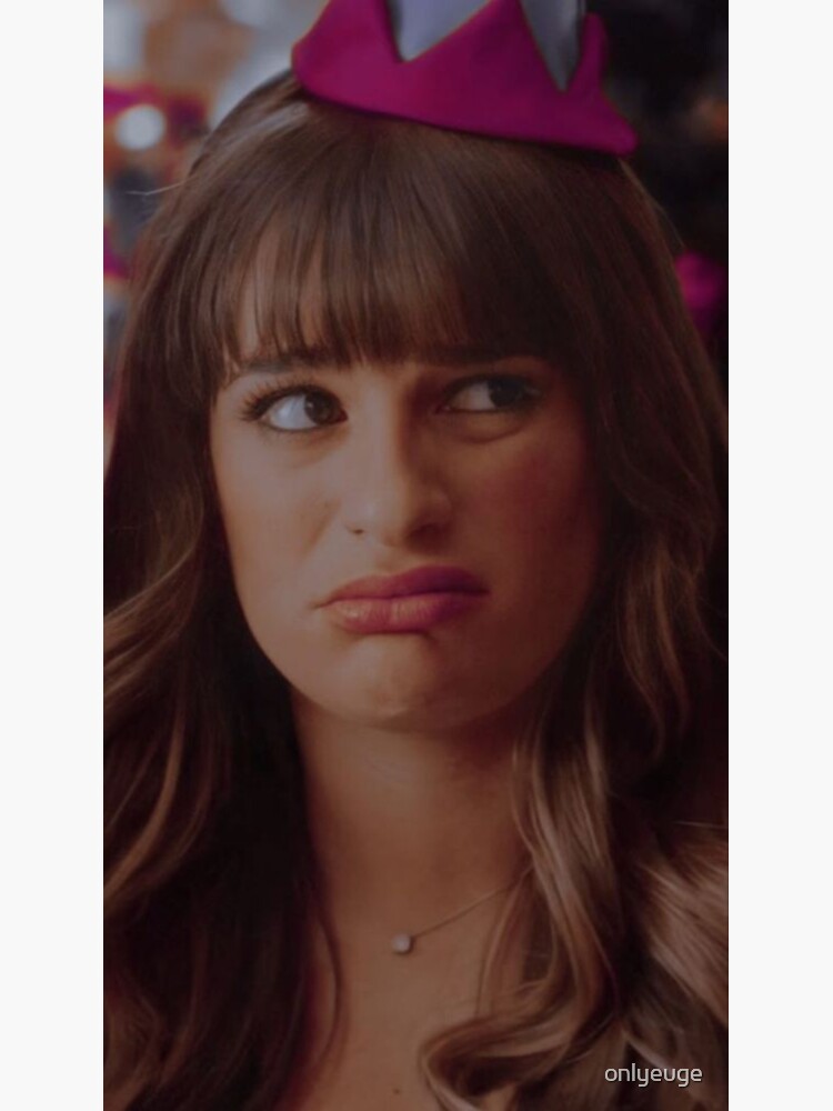 "Rachel berry" Sticker for Sale by onlyeuge Redbubble