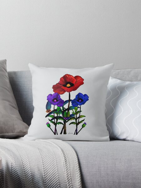 Item preview, Flower Poppies 11917 designed and sold by mandalafractal.