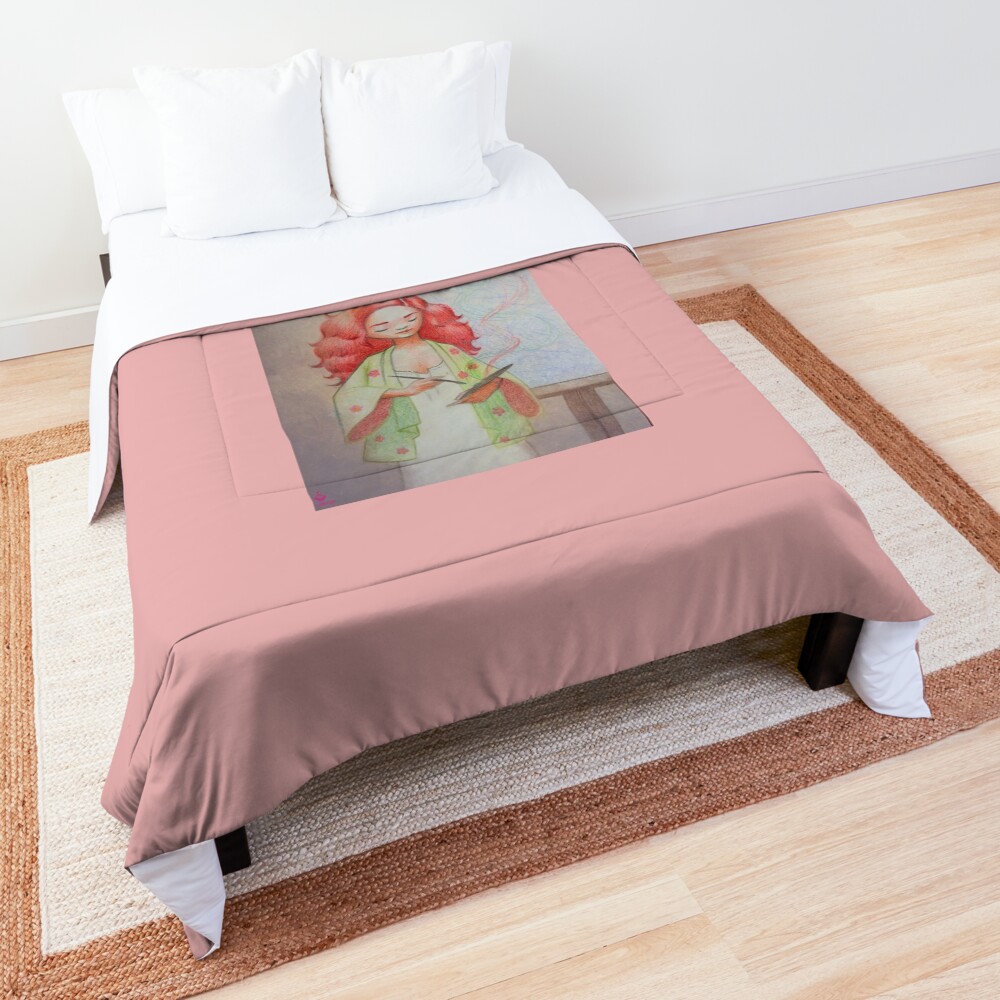 Item preview, Comforter designed and sold by 3WishStudios.