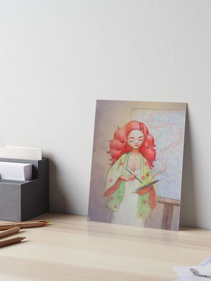 Thumbnail 1 of 2, Art Board Print, Creativity, Color, Canvas designed and sold by 3WishStudios.