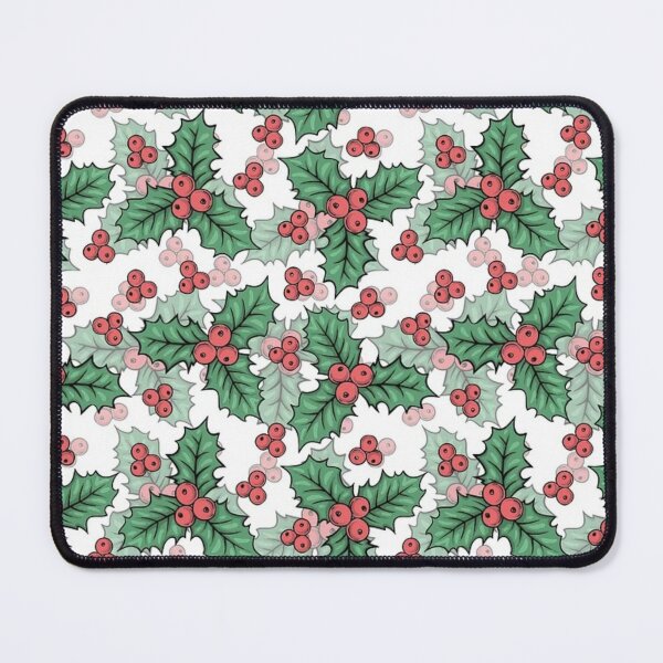 Item preview, Beautiful Seamless Christmas Holly Berries and Leaves Pattern designed and sold by silviaol.