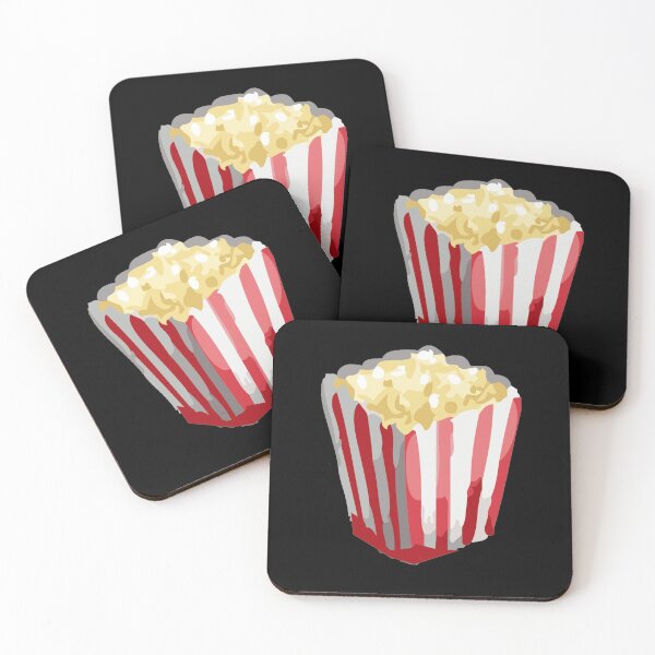 Item preview, WATERCOLOR CINEMA POPCORN designed and sold by SamiJanelle.