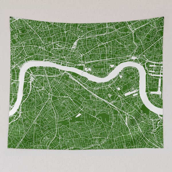 Item preview, London, UK, City Map - Green designed and sold by helloadventure.