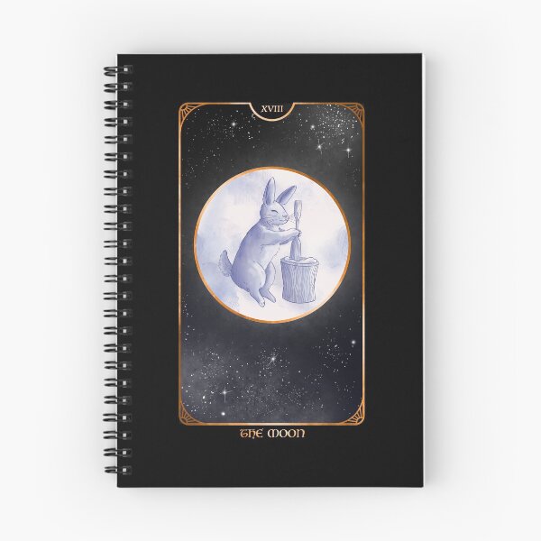 Item preview, XVIII The Moon Tarot Card designed and sold by charminglysam.