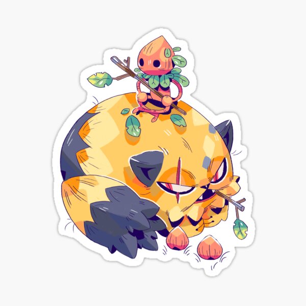 King Cat Sticker