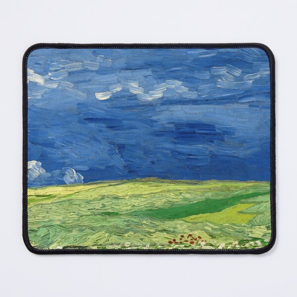Item preview, Vincent Van Gogh "Wheat Field Under Clouded Sky", 1890 designed and sold by Alexandra Dahl.