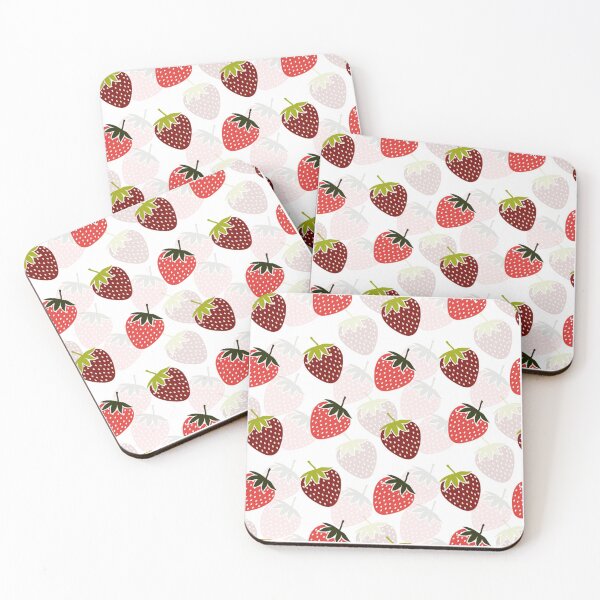 Item preview, Strawberry Delight - Abstract Juicy Red Strawberries  designed and sold by silviaol.
