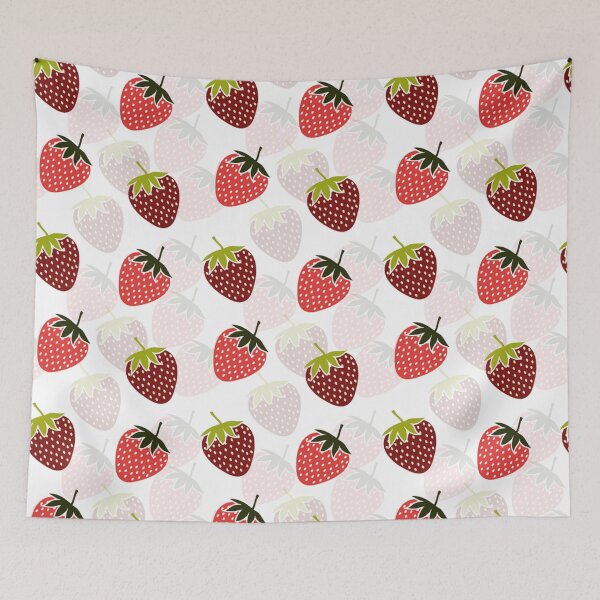 Item preview, Strawberry Delight - Abstract Juicy Red Strawberries  designed and sold by silviaol.