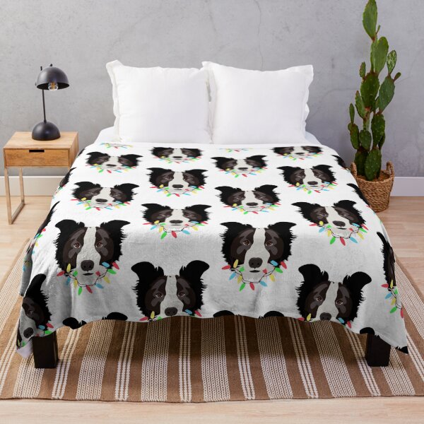 Item preview, Holiday Border Collie designed and sold by Ainsley Thurgood.