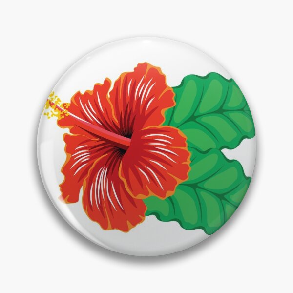 Item preview, Vibrant Tropical Exotic Red Hibiscus Flower  designed and sold by silviaol.