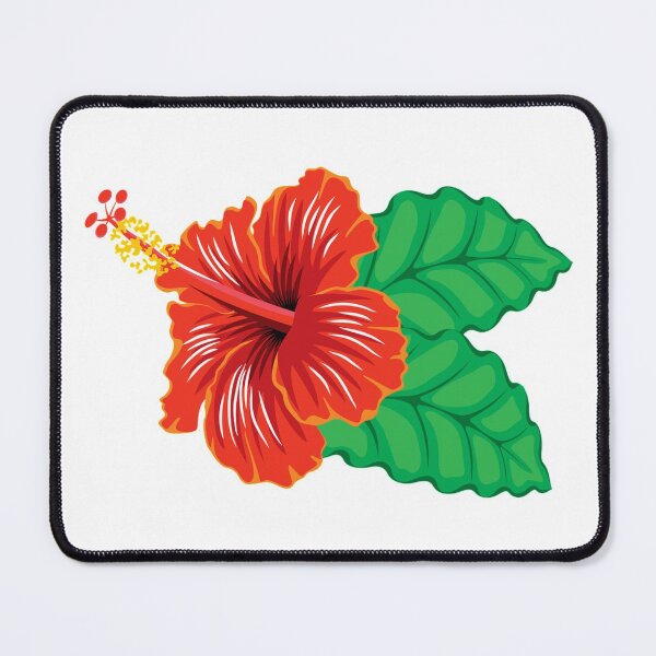 Item preview, Vibrant Tropical Exotic Red Hibiscus Flower designed and sold by silviaol.