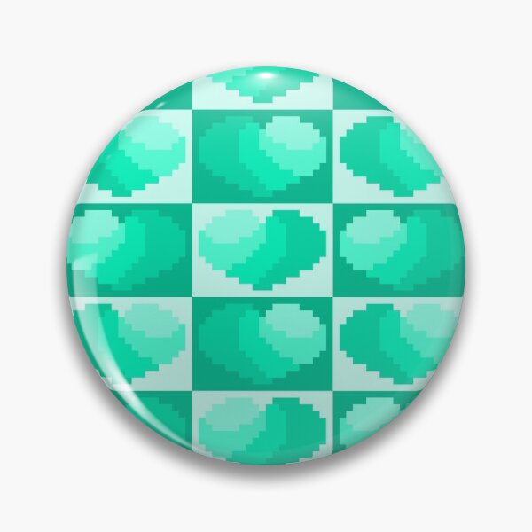 Item preview, Perfect Little Cyan Pixel Hearts designed and sold by rin3d .