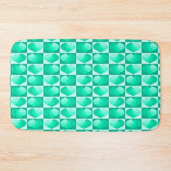 Item preview, Perfect Little Cyan Pixel Hearts designed and sold by rin3d .