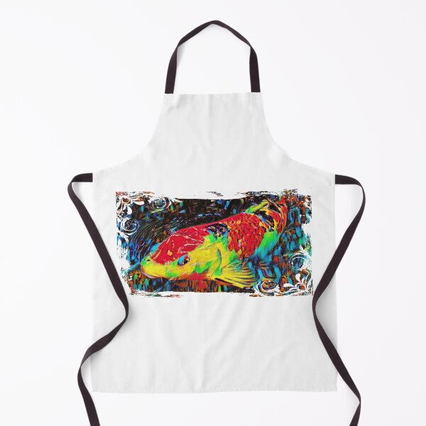 Item preview, Diseño abstracto colorido de los pescados de Koi designed and sold by Heathermarie321.