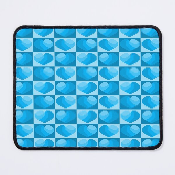 Item preview, Perfect Little Blue Pixel Hearts designed and sold by rin3d .