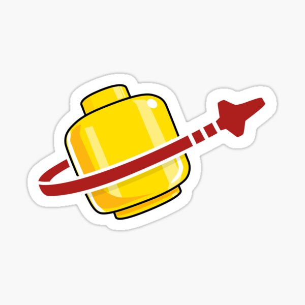 Lego Head Stickers Redbubble - football roblox gout youtube