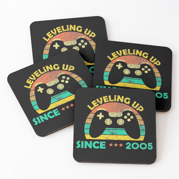 Item preview, Born In 2005, Leveling Up Since 2005 Gamers Birthday Gift designed and sold by Wadia Hamda.