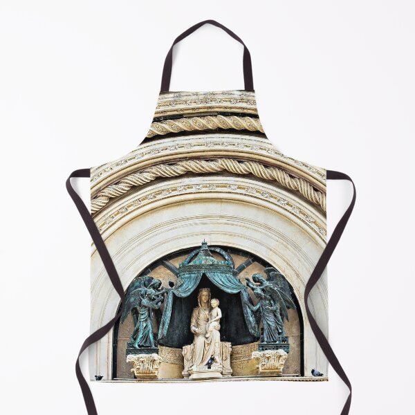 Item preview, Orvieto Cathedral Madonna and Child Angels Facade Sculpture designed and sold by Anna Lemos.