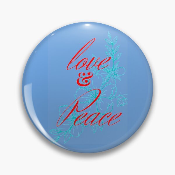 Item preview, Love _amp_ peace    designed and sold by RetrologyShop1.