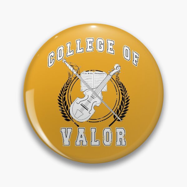 Item preview, Vintage Bard College of Valor Dungeons and Dragons designed and sold by greeely.