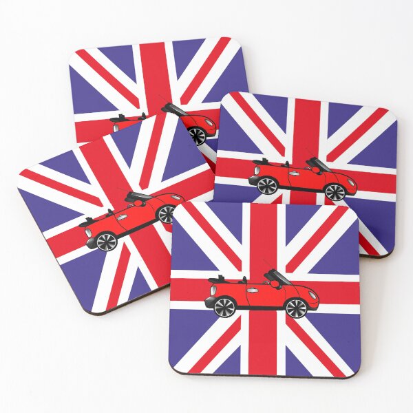 Item preview, BEEP BEEP Mini, england flag designed and sold by BeccaKenDesigns.