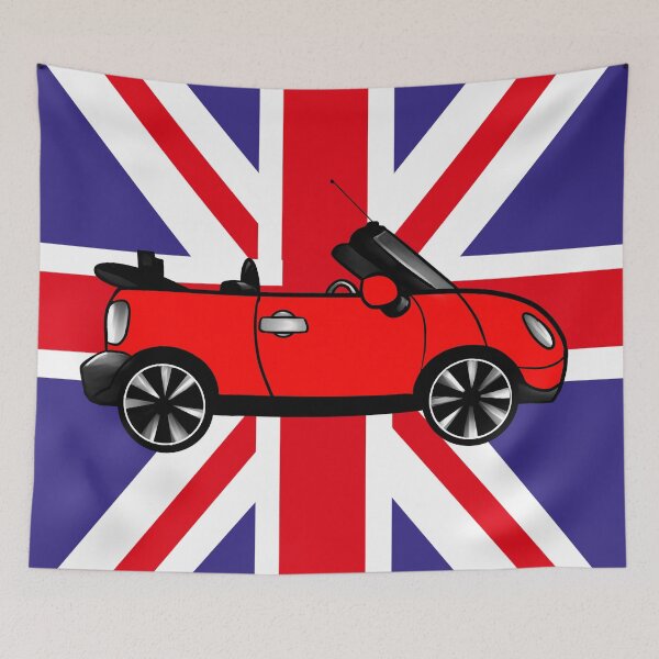 Item preview, BEEP BEEP Mini, england flag designed and sold by BeccaKenDesigns.