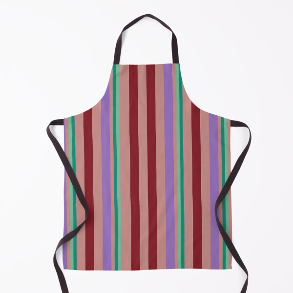 Item preview, Very Cute Retro Stripes Abstract Geometrical Pattern. Red, Green, Lilac Stripes designed and sold by silviaol.