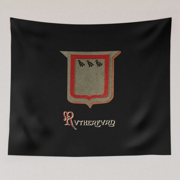 Item preview, Rutherfurd Family Coat of Arms designed and sold by Heraldica.
