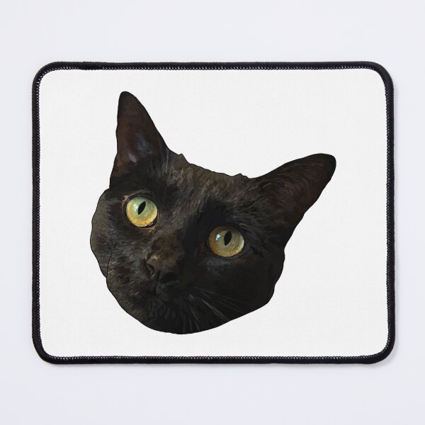 Item preview, Black cat designed and sold by Amylmcneel.