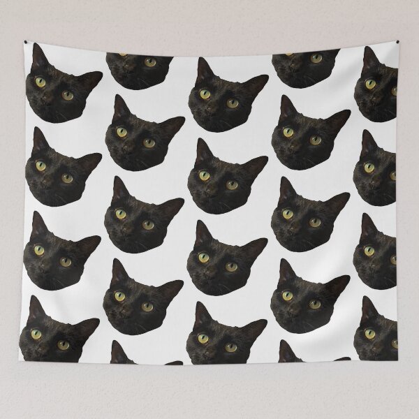 Item preview, Black cat designed and sold by Amylmcneel.